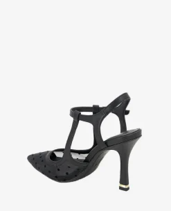 Romi Mesh Ankle Slingback Heel><noscript><img width=