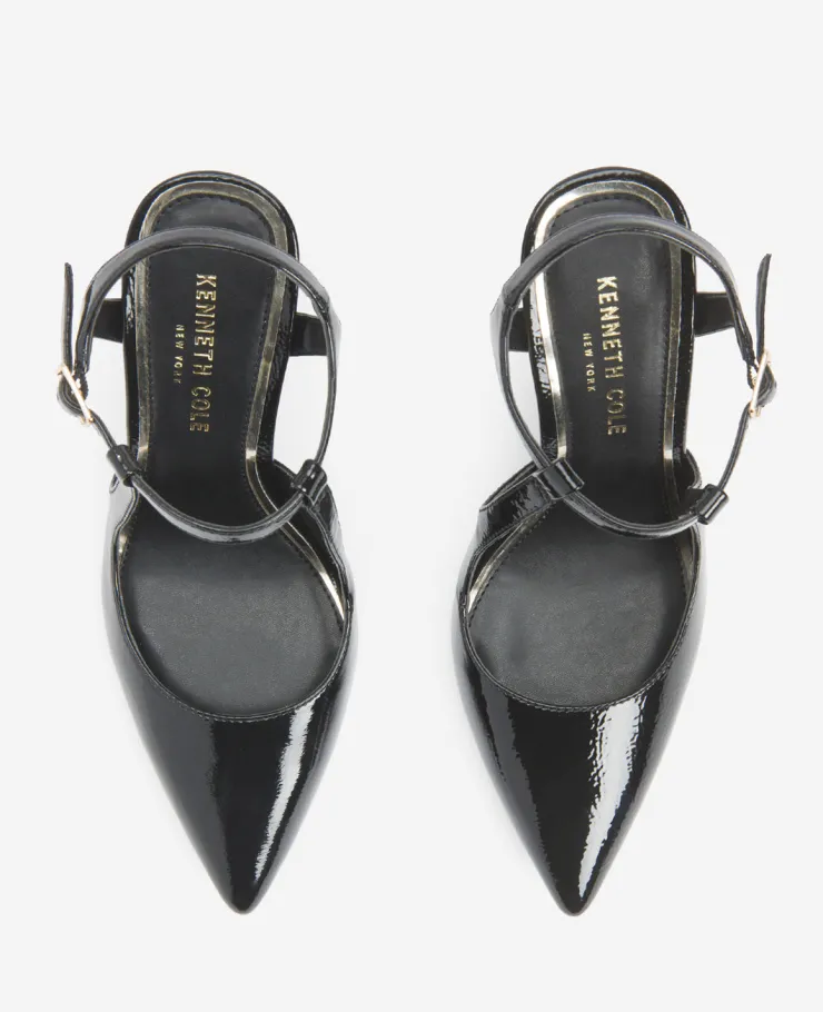 Romi Patent Slingback Heel>Kenneth Cole Best