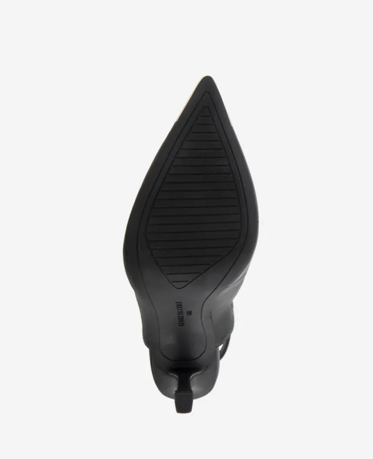 Romi T-Strap Leather Slingback Heel>Kenneth Cole Clearance