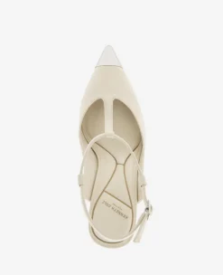 Romi T-Strap Leather Slingback Heel><noscript><img width=