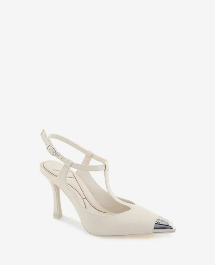 Romi T-Strap Leather Slingback Heel>Kenneth Cole Sale