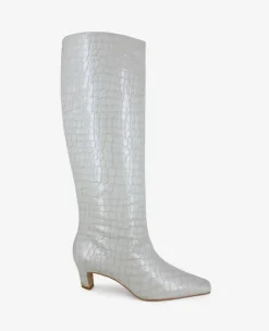 Rubia Croco Patent Tall Heel Boot>Kenneth Cole Best