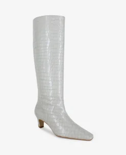Rubia Croco Patent Tall Heel Boot><noscript><img width=