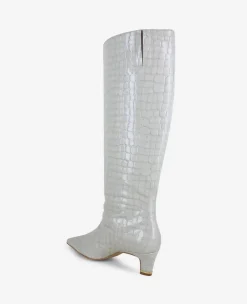 Rubia Croco Patent Tall Heel Boot><noscript><img width=
