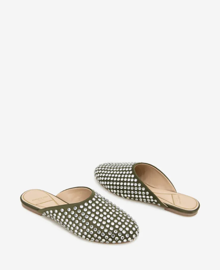 Saddie Studded Rhinestone Mule>Kenneth Cole