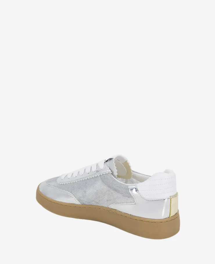 Sam Metallic Leather Mesh Sneaker>Kenneth Cole Hot