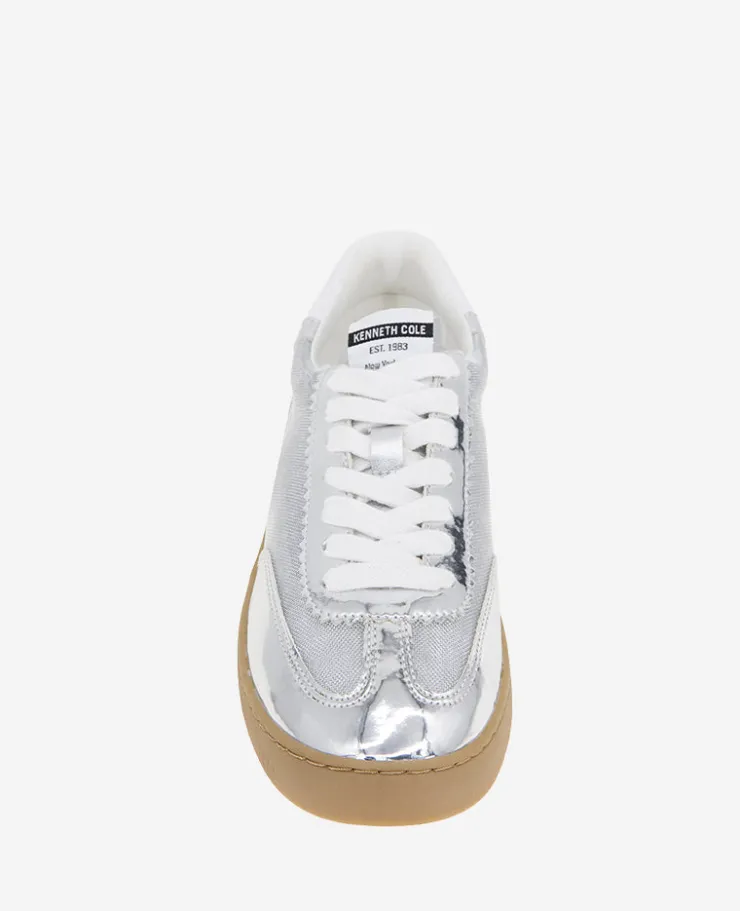 Sam Metallic Leather Mesh Sneaker>Kenneth Cole Hot