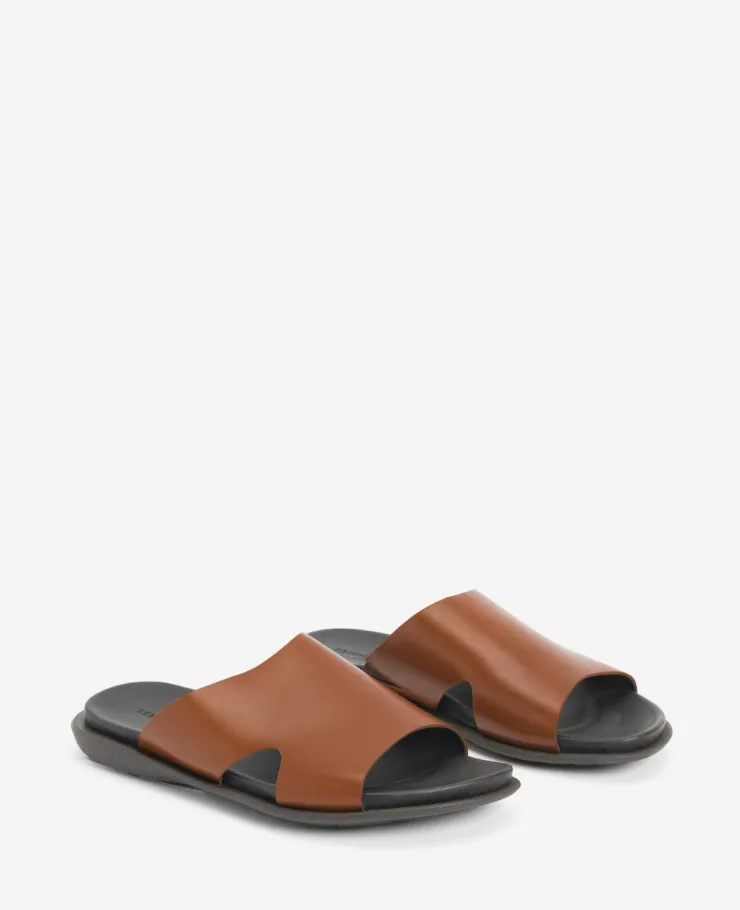 Sand-Y Beach Leather Slide Sandal>Kenneth Cole Best