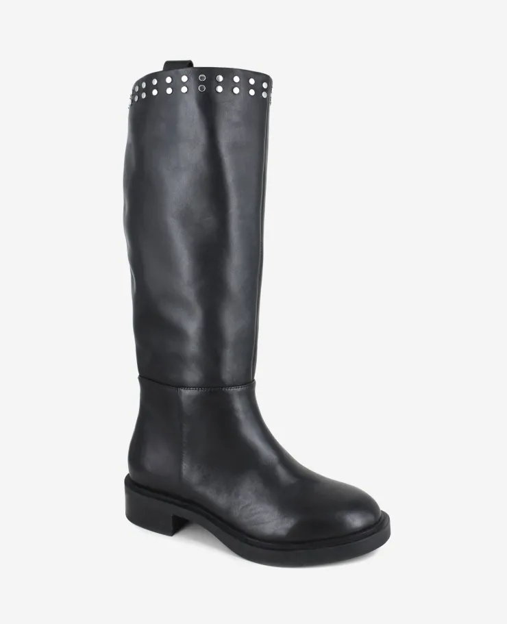 Scorpio Leather Stud Boot>Kenneth Cole New