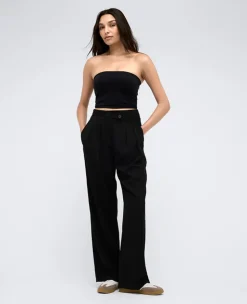 Seamless Cropped Tube Top><noscript><img width=