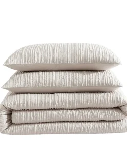 Serenity Wavy Lines Comforter Set><noscript><img width=