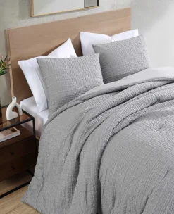 Serenity Wavy Lines Comforter Set><noscript><img width=