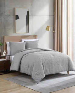 Serenity Wavy Lines Duvet Cover Set><noscript><img width=