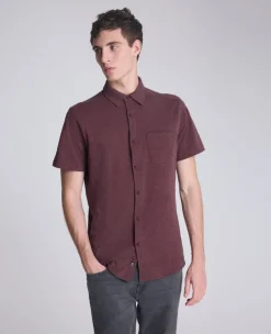Short Sleeve Sportshirt with Chest Pocket>Kenneth Cole