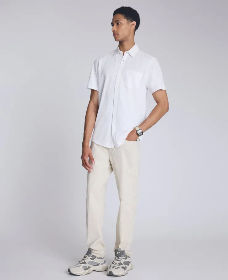 Short Sleeve Sportshirt with Chest Pocket>Kenneth Cole Sale