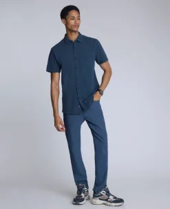 Short Sleeve Sportshirt with Chest Pocket><noscript><img width=