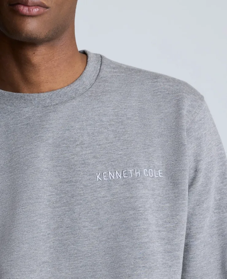 Site Exclusive! Embroidered Logo Sweatshirt>Kenneth Cole Clearance