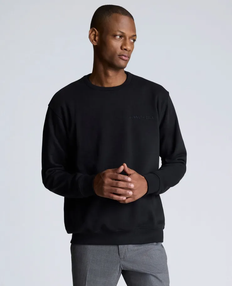 Site Exclusive! Embroidered Logo Sweatshirt>Kenneth Cole Discount