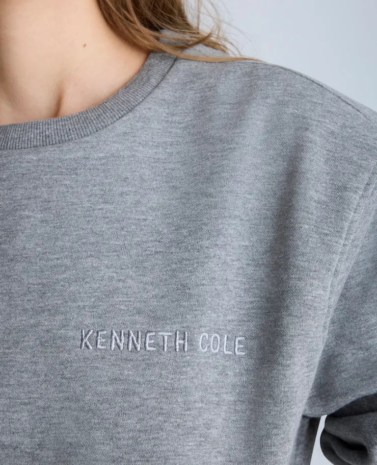 Site Exclusive! Embroidered Logo Sweatshirt>Kenneth Cole
