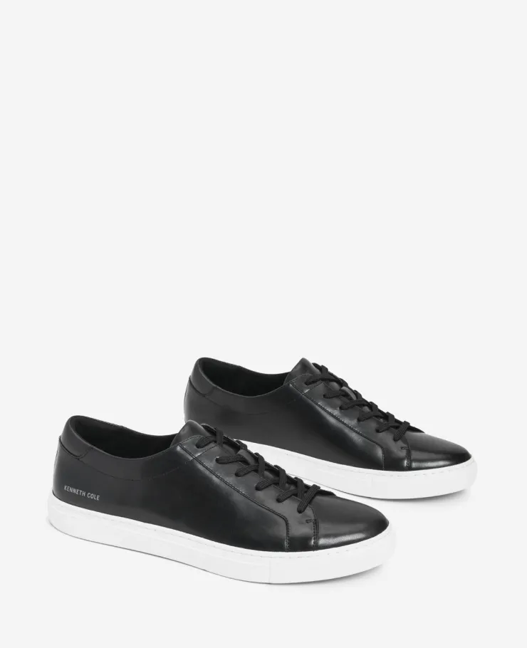 Site Exclusive! Men's Kam Leather Sneaker with Logo>Kenneth Cole