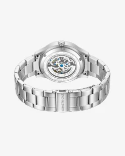 Skeleton Automatic Bracelet Watch><noscript><img width=