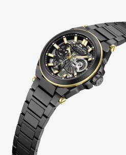Skeleton Automatic Bracelet Watch><noscript><img width=