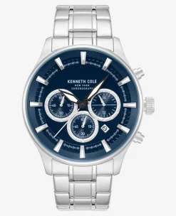 Skeleton Automatic Stainless Bracelet Watch>Kenneth Cole Clearance