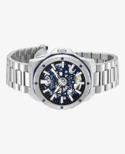 Skeleton Automatic Stainless Bracelet Watch><noscript><img width=