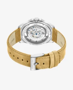 Skeleton Automatic Strap Watch><noscript><img width=