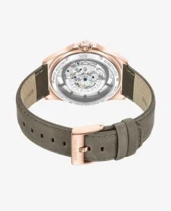 Skeleton Automatic Strap Watch><noscript><img width=