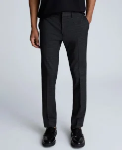 Skinny Fit Shadow Plaid Dress Pant><noscript><img width=
