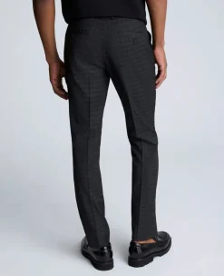 Skinny Fit Shadow Plaid Dress Pant><noscript><img width=