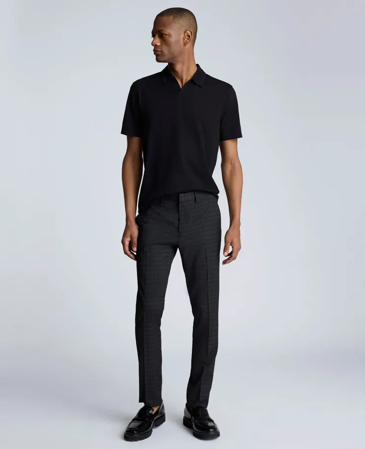 Skinny Fit Shadow Plaid Dress Pant>Kenneth Cole New