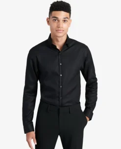 Slim-Fit Button-Down Stretch Dress Shirt with TEK FIT>Kenneth Cole Discount