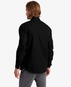 Slim-Fit Organic Stretch Denim Two Pocket Shirt><noscript><img width=