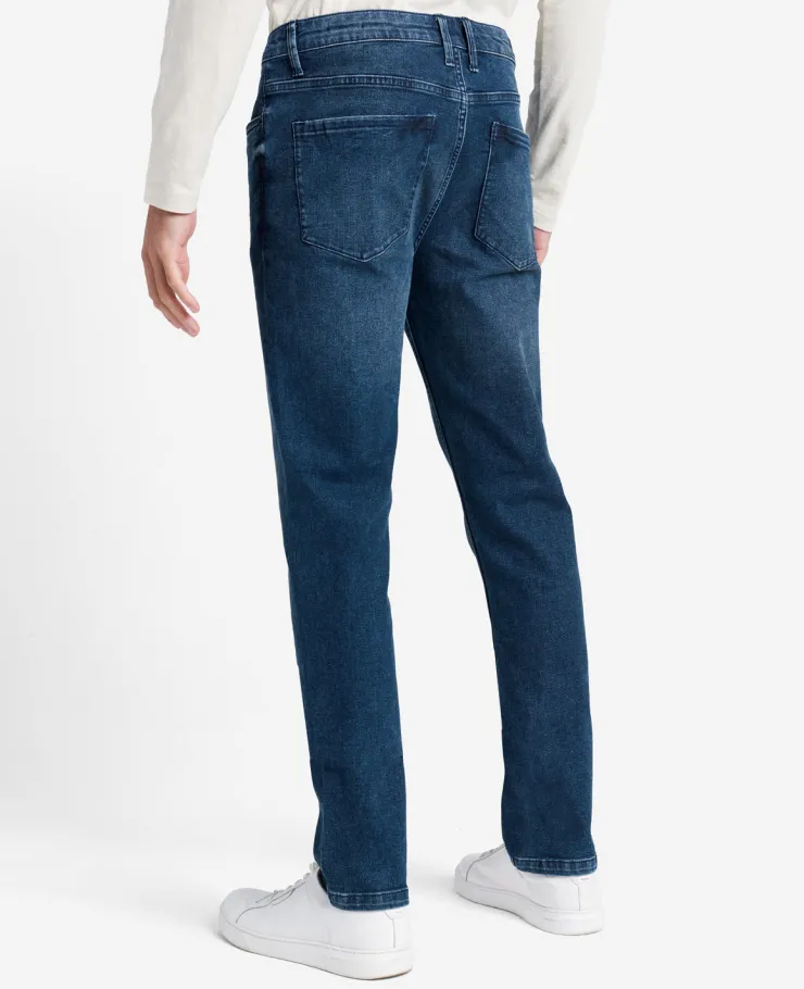Slim-Fit Recycled Stretch Denim Jean>Kenneth Cole Clearance