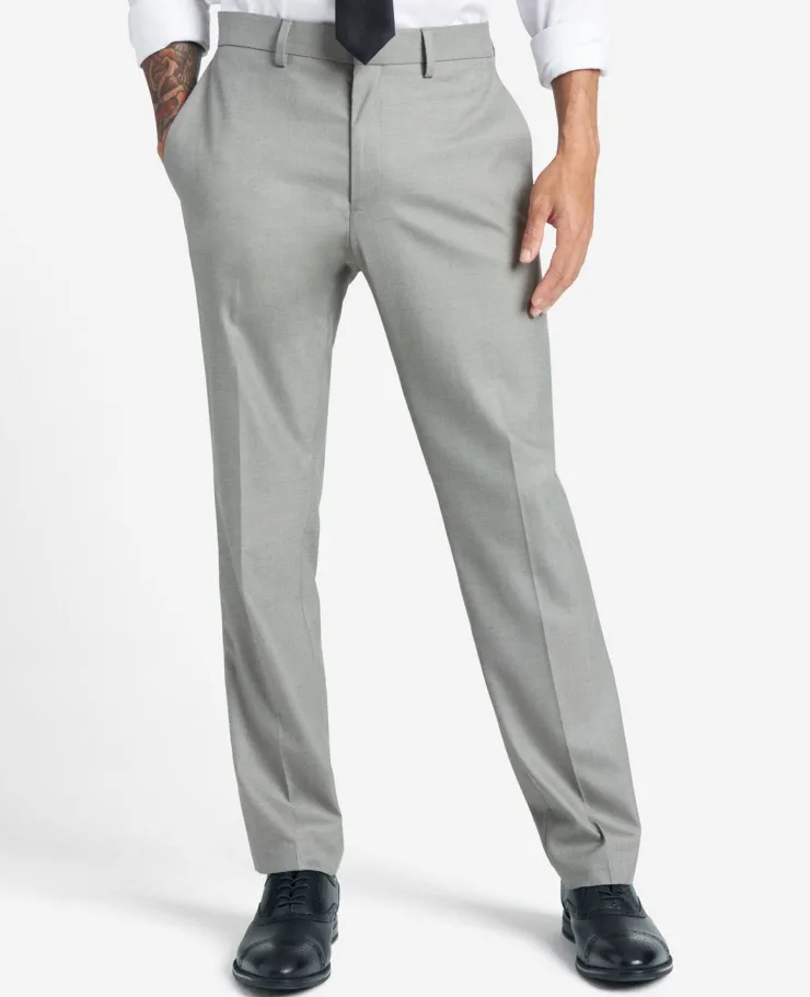 Slim-Fit Stretch Twill Dress Pant>Kenneth Cole Online