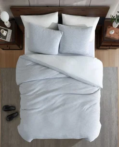 Solid Waffle Duvet Cover Set><noscript><img width=