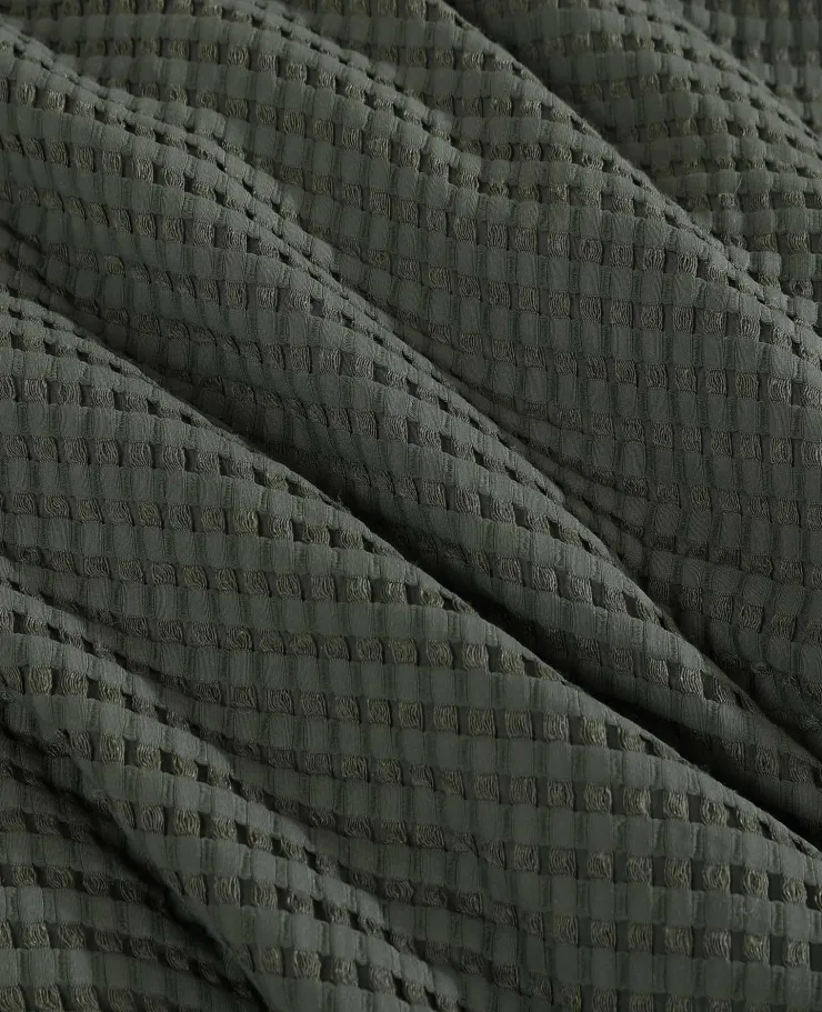 Solid Waffle Duvet Cover Set>Kenneth Cole Hot