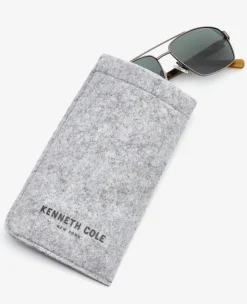 Square Metal Navigator Sunglasses><noscript><img width=