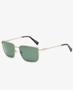 Square Titanium Sunglasses>Kenneth Cole New