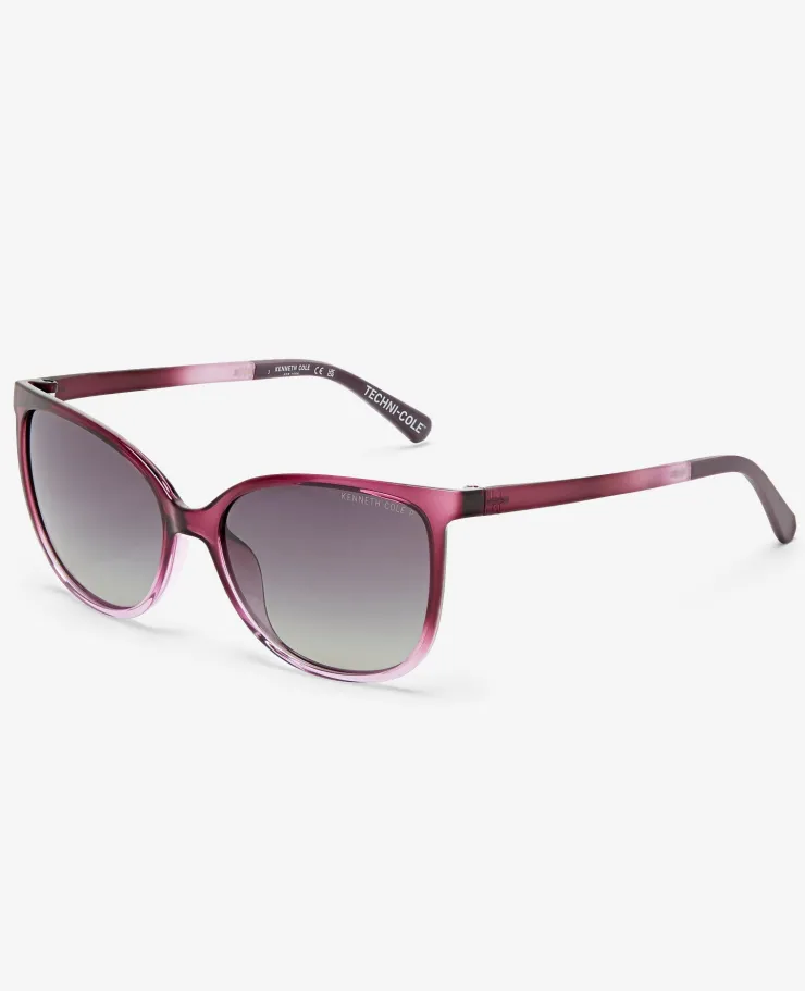 Square Ultem Sunglasses>Kenneth Cole Online