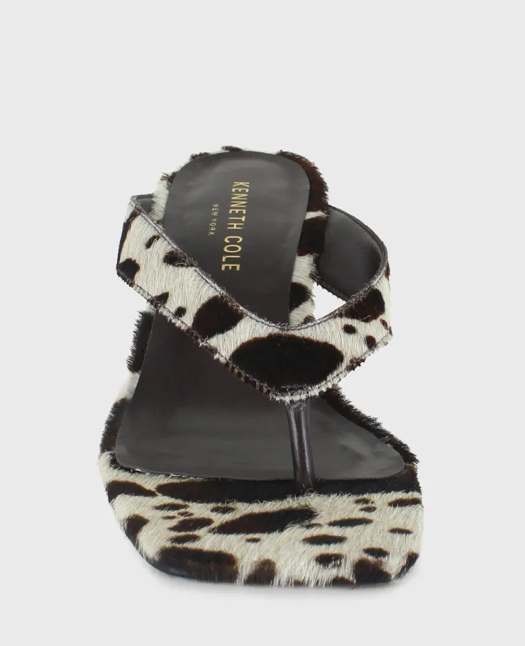 Susannah Calf Hair Thong Wedge Sandal>Kenneth Cole Sale