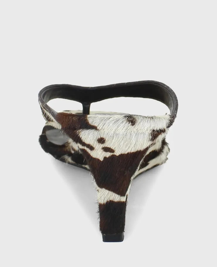 Susannah Calf Hair Thong Wedge Sandal>Kenneth Cole Sale
