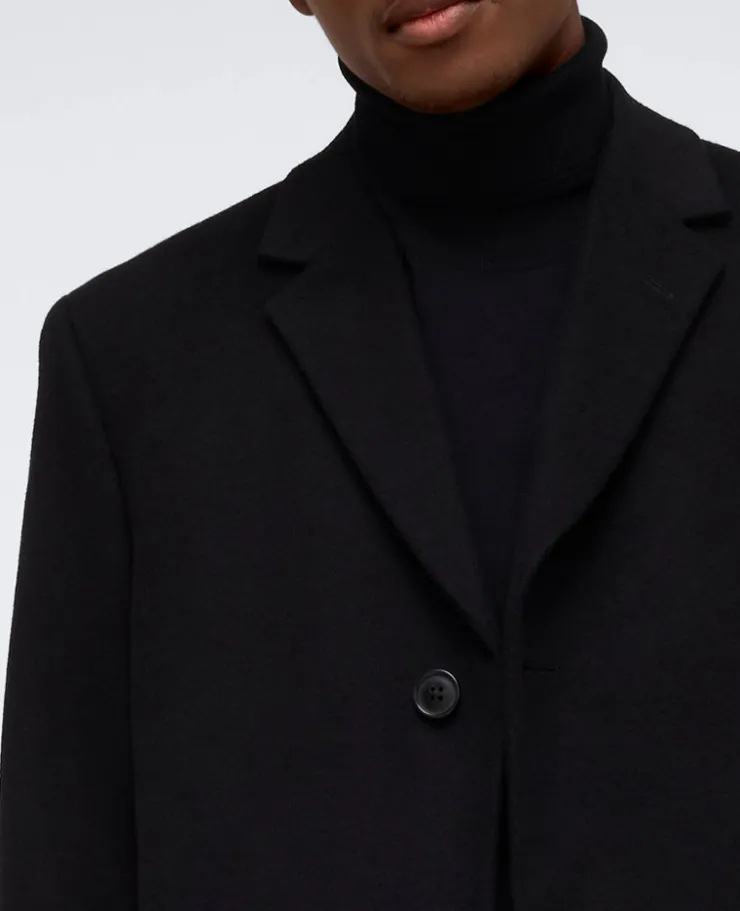 The Classic Fit Overcoat>Kenneth Cole Online