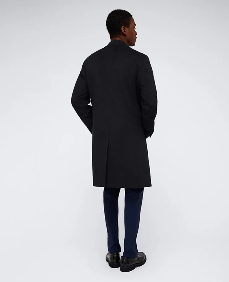 The Classic Fit Overcoat>Kenneth Cole