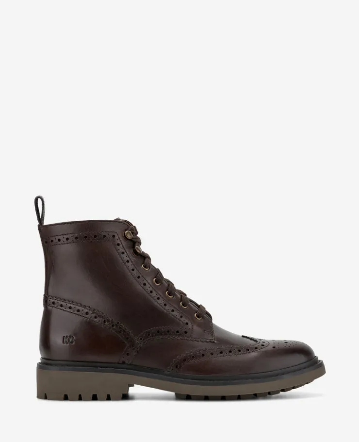 Todd Wingtip Lace Up Lug Sole Boot>Kenneth Cole Online