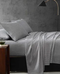 Twill Stripe Texture Sheet Set>Kenneth Cole Online