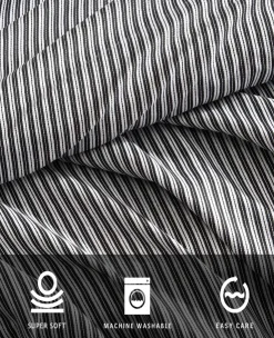 Twill Stripe Texture Sheet Set><noscript><img width=