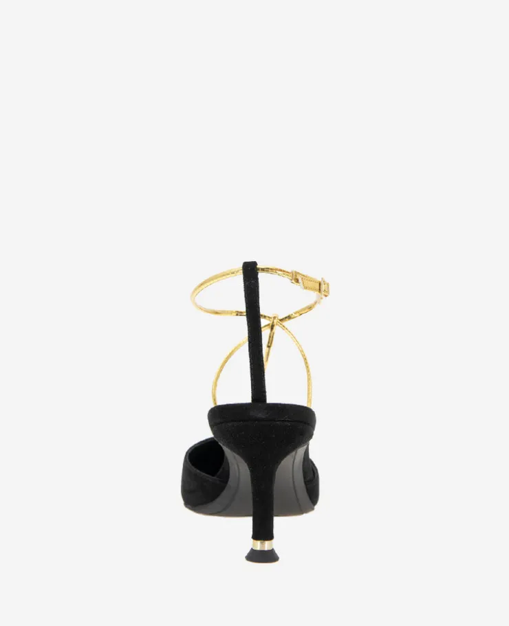 Umi T-Strap Suede Heel>Kenneth Cole Online